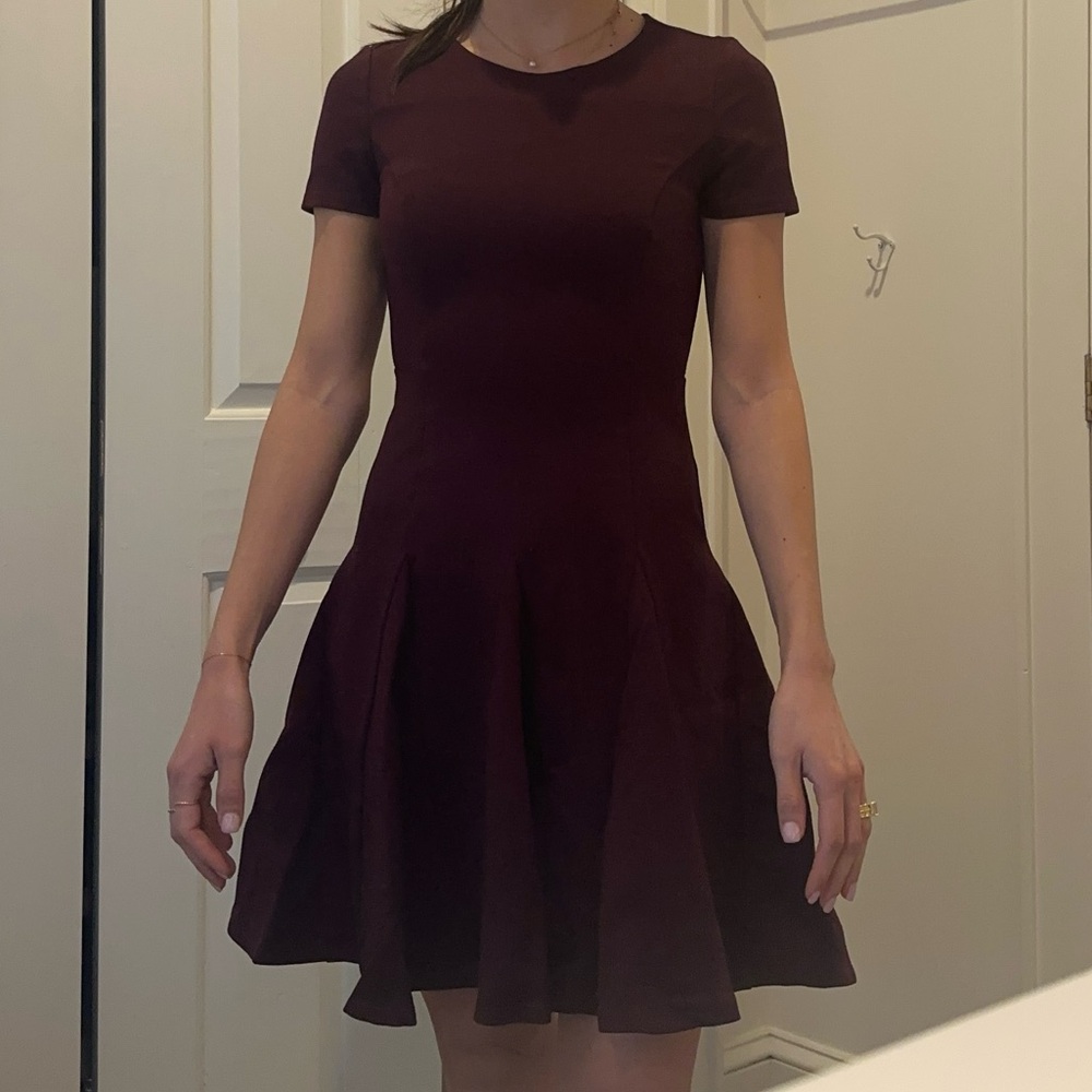 Halston Heritage Fit and Flare Dress